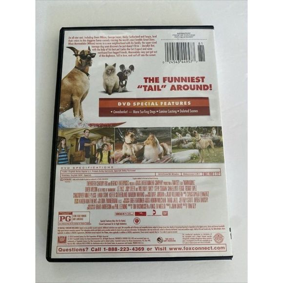 Marmaduke (DVD, 2010) Very Good - Picture 2 of 7
